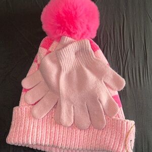 Kids two piece hat set
